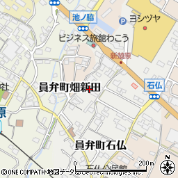 三重県いなべ市員弁町石仏1967周辺の地図