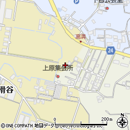 千葉県鴨川市滑谷283-1周辺の地図