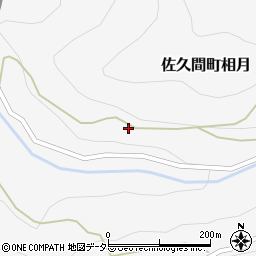 静岡県浜松市天竜区佐久間町相月858周辺の地図