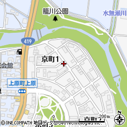 愛知県豊田市京町1丁目周辺の地図