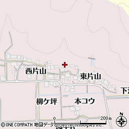 京都府南丹市園部町黒田東片山9周辺の地図