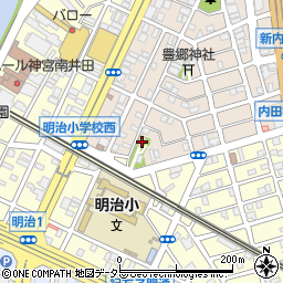 紀左衛門神社周辺の地図