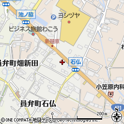 三重県いなべ市員弁町石仏1906-4周辺の地図