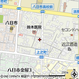 八日市タクシー株式会社周辺の地図
