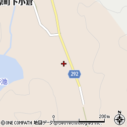 兵庫県丹波市柏原町下小倉1513周辺の地図