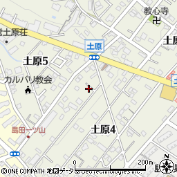 愛知県名古屋市天白区土原4丁目143周辺の地図