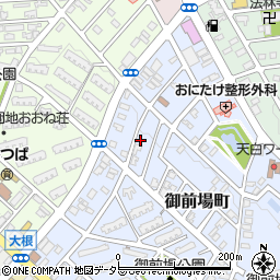 愛知県名古屋市天白区御前場町190周辺の地図