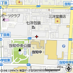 愛知県名古屋市港区当知1丁目周辺の地図