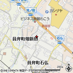 三重県いなべ市員弁町石仏1960周辺の地図