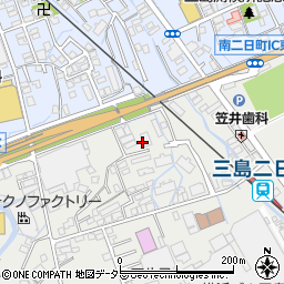 静岡県三島市南二日町27周辺の地図