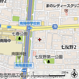 愛知県名古屋市港区七反野2丁目1935周辺の地図