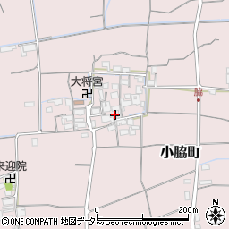 滋賀県東近江市小脇町1478周辺の地図