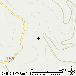 愛知県東栄町（北設楽郡）御園（菅沼）周辺の地図