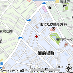 愛知県名古屋市天白区御前場町165周辺の地図