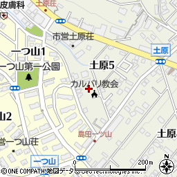 愛知県名古屋市天白区土原5丁目111周辺の地図