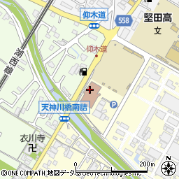 大津市立　堅田児童館周辺の地図