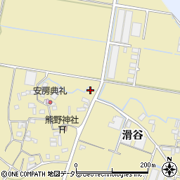 千葉県鴨川市滑谷576-2周辺の地図