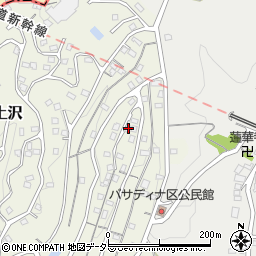 静岡県田方郡函南町上沢955-76周辺の地図