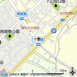 ワークマン名古屋天白菅田店周辺の地図