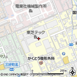 静岡県三島市南町6周辺の地図