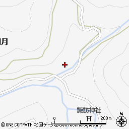 静岡県浜松市天竜区佐久間町相月808周辺の地図