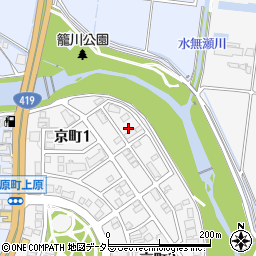 愛知県豊田市京町1丁目106周辺の地図