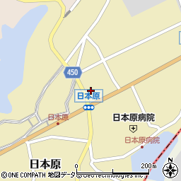 岡山県津山市日本原213周辺の地図