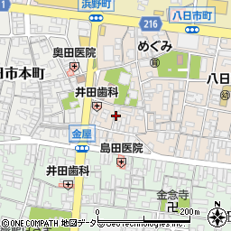 滋賀県東近江市八日市町10周辺の地図