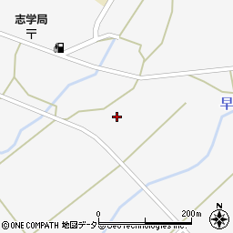 島根県大田市三瓶町志学周辺の地図