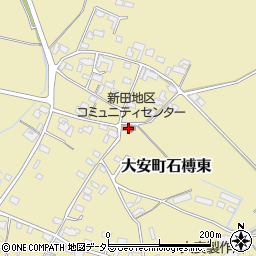 新田地区コミュニティセンター周辺の地図