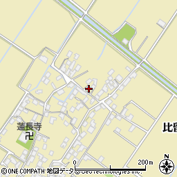 滋賀県野洲市比留田1007周辺の地図
