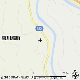 愛知県豊田市東川端町平地周辺の地図