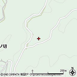 愛知県豊田市野林町上ノ切周辺の地図