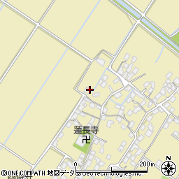 滋賀県野洲市比留田1224周辺の地図