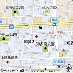 愛知県名古屋市港区知多周辺の地図