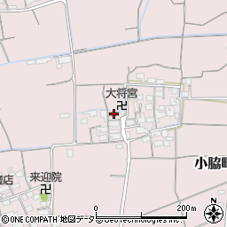 滋賀県東近江市小脇町1612周辺の地図