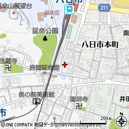 滋賀県東近江市八日市本町10-15周辺の地図