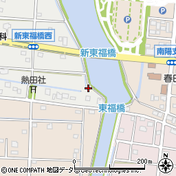愛知県名古屋市港区南陽町大字西福田周辺の地図