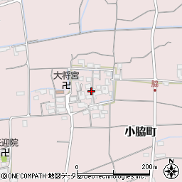 滋賀県東近江市小脇町1479周辺の地図