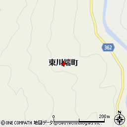 愛知県豊田市東川端町周辺の地図