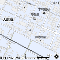 静岡県沼津市大諏訪787周辺の地図