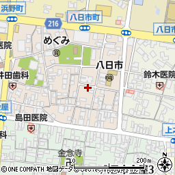 滋賀県東近江市八日市町7周辺の地図