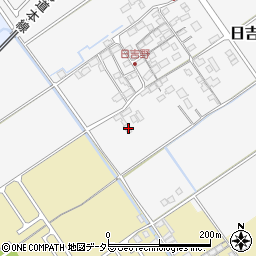 滋賀県近江八幡市日吉野町172周辺の地図