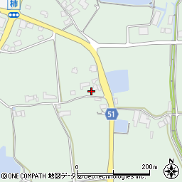 岡山県勝田郡奈義町柿187-2周辺の地図