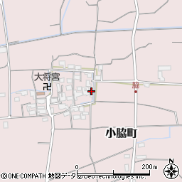 滋賀県東近江市小脇町1346周辺の地図