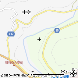 愛知県北設楽郡設楽町小松笹平周辺の地図