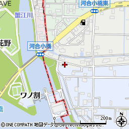 愛知県名古屋市港区六軒家1329周辺の地図