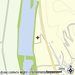 京都府南丹市八木町船枝出口周辺の地図