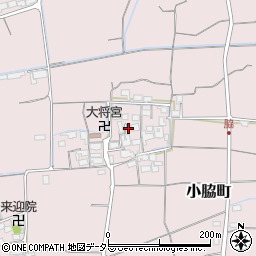 滋賀県東近江市小脇町1487周辺の地図