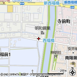愛知県名古屋市港区六軒家725周辺の地図